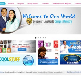 Websites: .:: Believer’s LoveWorld Campus Ministries ::.